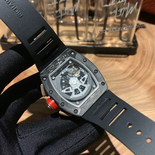 理查德米勒RICHARD MILLE RM011-FM頂級碳纖維殼套男士腕表  gjs2154